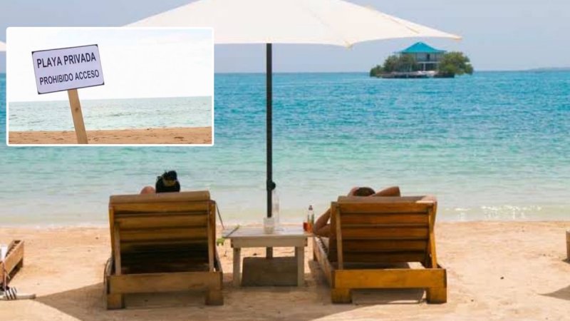 Multarán con un millón de pesos a quienes impidan el acceso a cualquier playa del país 