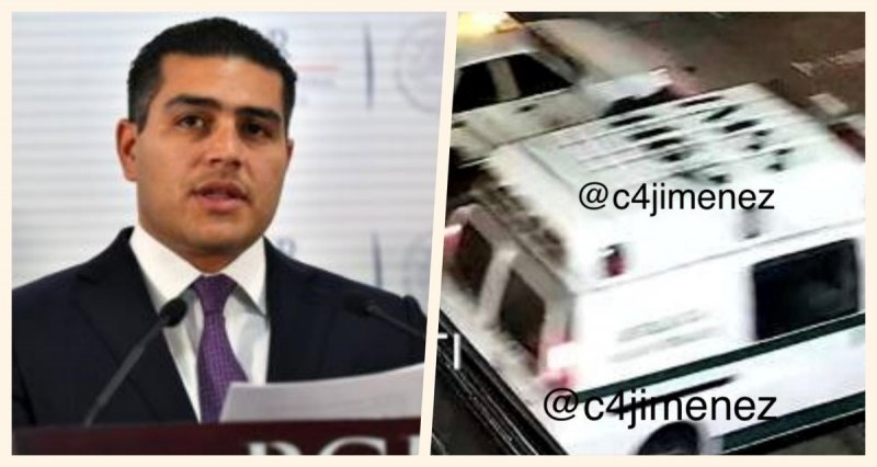 Encuentran ambulancia PIRATA con la que el CJNG quería llevarse a García Harfuch