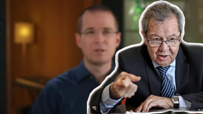 Esa calva seráfica está HUECA de ideas y de principios: Muñoz Ledo se LANZA CONTRA Ricardo Anaya 