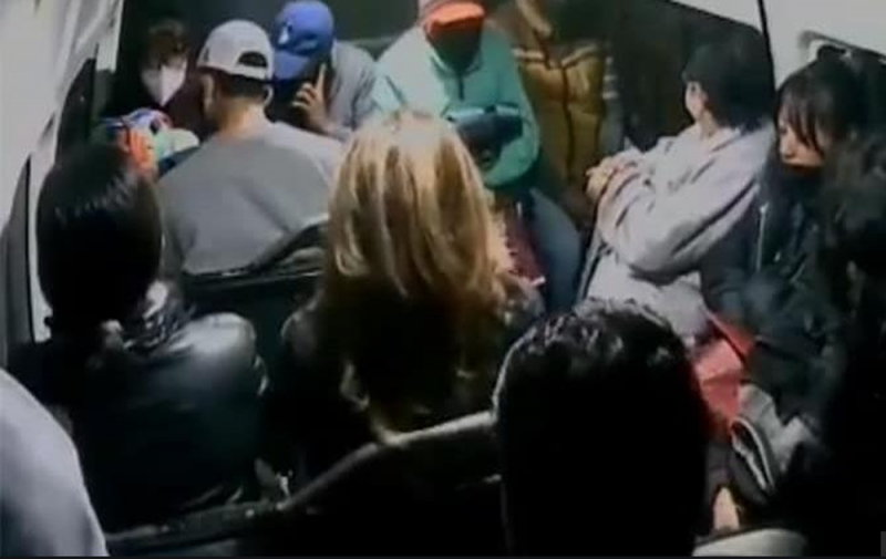 “Que la santa muerte te lo multiplique”, dice víctima a RATERO de transporte público (VIDEO)