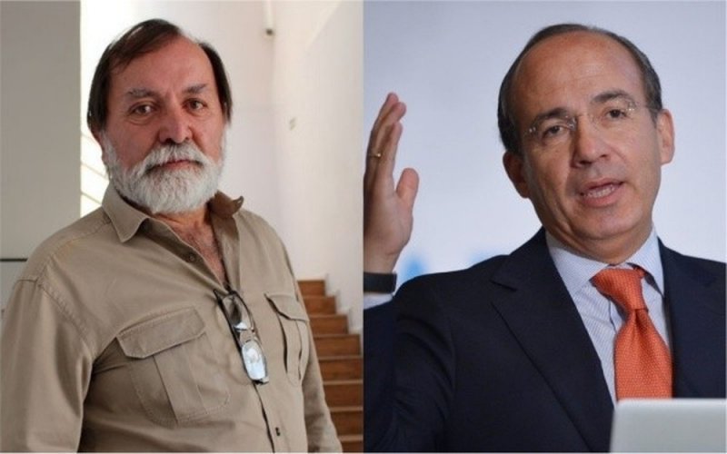 Epigmenio a Calderón: “¿Prefiere el naranja de PRISIONES de EU o el caqui de las mexicanas?”