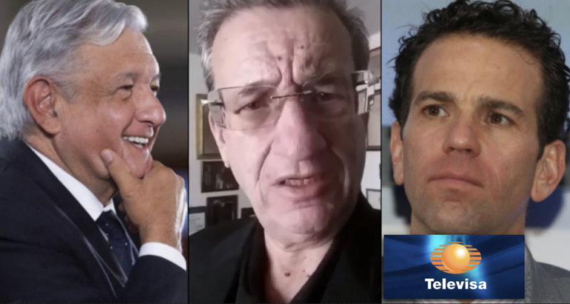 “AMLO firmó contrato de mil mdp con Televisa para sacar a Carlos Loret”, Rafael Loret (VIDEO)