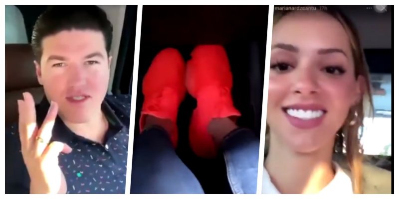 Esposa de Samuel García le DA el “AVIÓN” mientras hablaba de su agenda: “fosfo, fosfo”