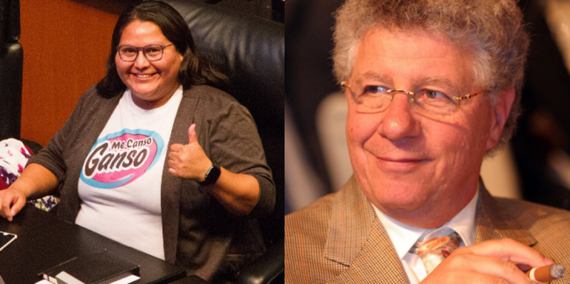 Redes TUNDEN a Alazraki por BURLARSE del aspecto de una Senadora