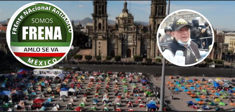 FRENAAA ha sido EXHIBIDO como un grupo de OPOSICIÓN pequeño que NO JUNTA gente