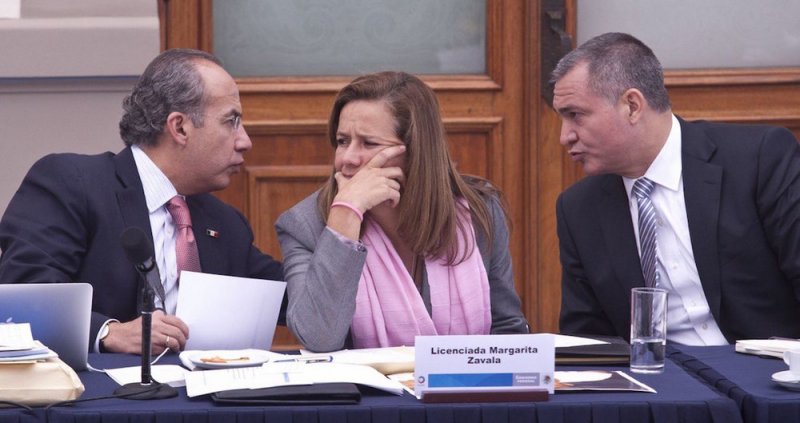 DESLINDA Margarita Zavala a su partido México Libre de VÍNCULOS con García Luna