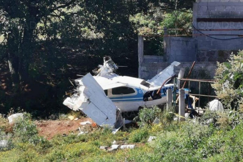 Captan PERSECUCIÓN aérea de la Sedena a AVIONETA, ésta se DESPLOMA; transportaba droga