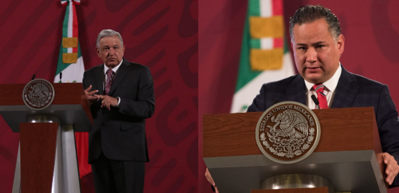 Pide AMLO a la UIF que aclare si García Luna dio recursos a México Libre