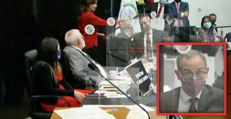 “Pequeño virrey de las camas vacías y los muertos en casa”, Lilly Téllez a López-Gatell en el Senado