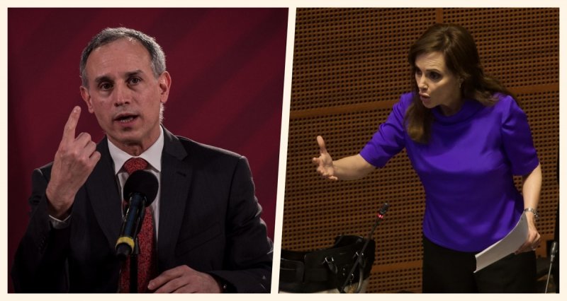 Lilly Téllez mintió, manipuló e infló cifras de COVID-19 para atacar a López-Gatell