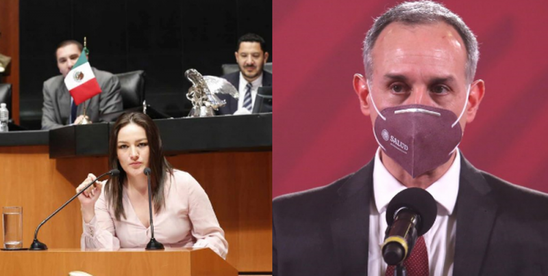 ADVIERTE Senadora del PAN que denunciará a López-Gatell por cada conferencia que haga