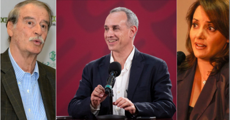 Vicente Fox aplaude “teatrito” de Lilly Téllez contra López-Gatell: “esas son faldas”, dice