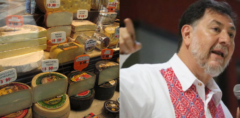 “Opositores no quieren la refinería pero si quieren quesos de plástico”, Noroña