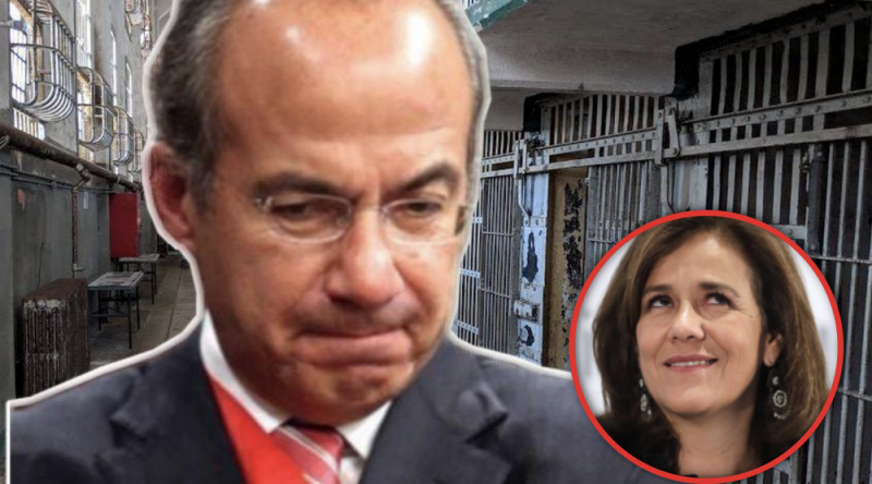 Margarita ya visualiza a Calderón tras las rejas 