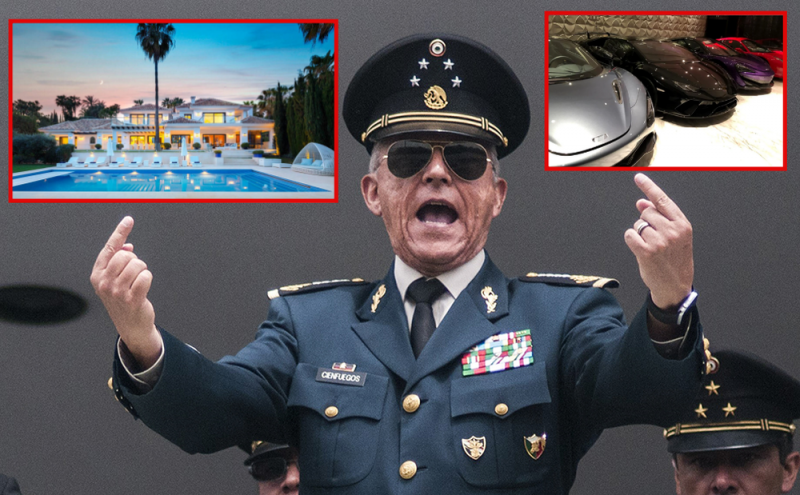 “El Padrino” Cienfuegos multiplicó por 5 su FORTUNA durante el sexenio de EPN