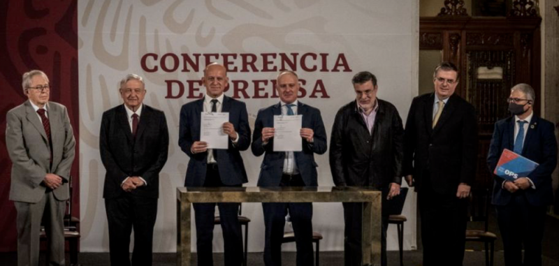 #IMPORTANTE| Mexico firma acuerdo con la UNOPS para compra eficiente y responsable de vacunas