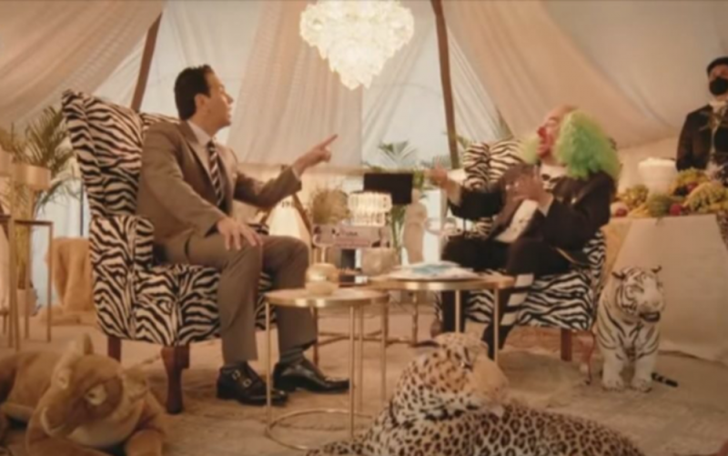 Brozo monta lujosa casa de campaña e inaugura su movimiento AntiAMLO ACELERA