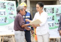 Sheinbaum CUMPLE con las familias DAMNIFICADAS del 19S