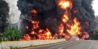 Explota PIPA en carretera tras derraparse; reportan destrozos y 4 muertos (VIDEO)
