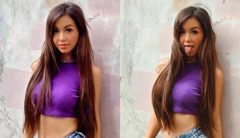Caeli enciende Instagram al subir fotos sin sostén. 