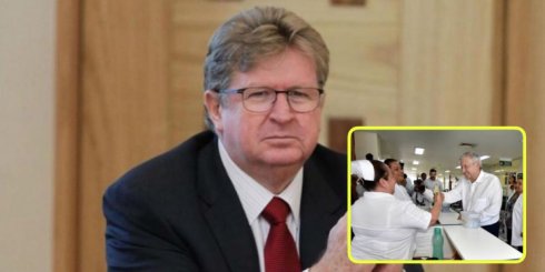 Germán Larrea se compromete con la 4T a entregar hospital para atender COVID19 antes de Mayo