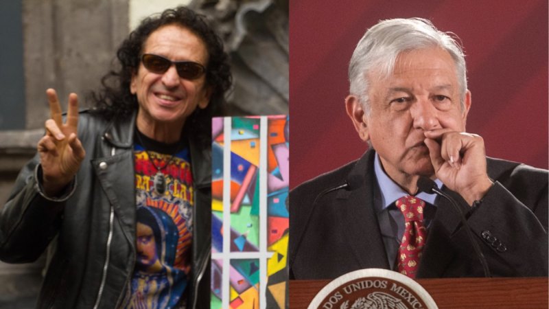 Alex Lora se disculpa con AMLO por la amenaza-broma de Celia Lora en su contra.