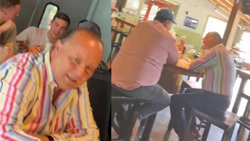 Captan a César Duarte tomando cerveza en bar con meseras sexys en EU; será detenido. 