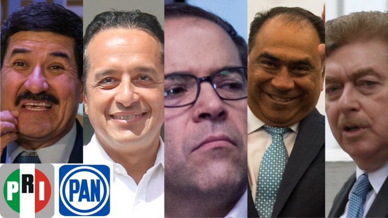 ¿De quien es la culpa? Los 5 estados más violentos del país son gobernados por el PRI y el PAN. 