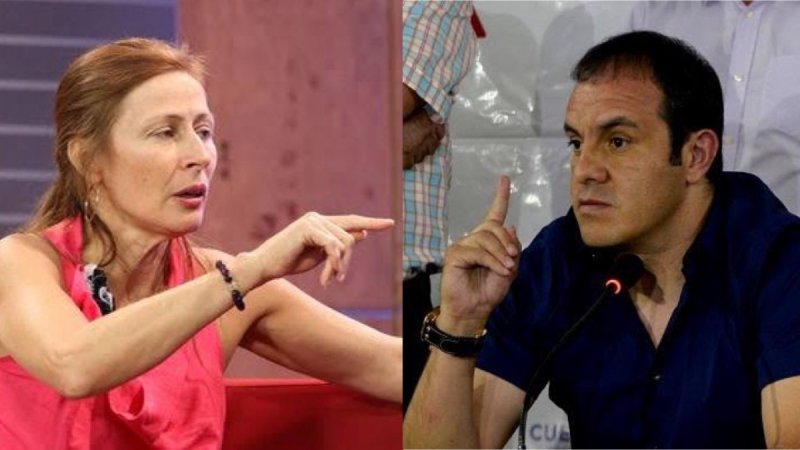 Cuauhtémoc Blanco estuvo a punto de golpearme, asegura Tatiana Clouthier. 