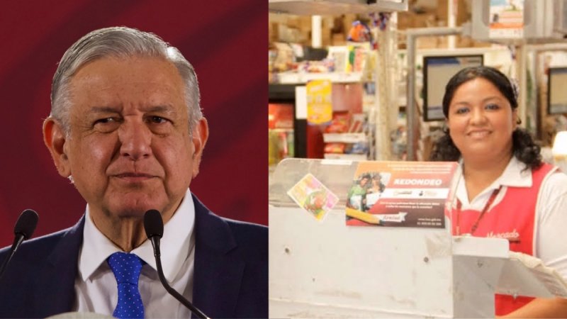 AMLO propone campaña de redondeo en favor de PEMEX para salvarlo. 