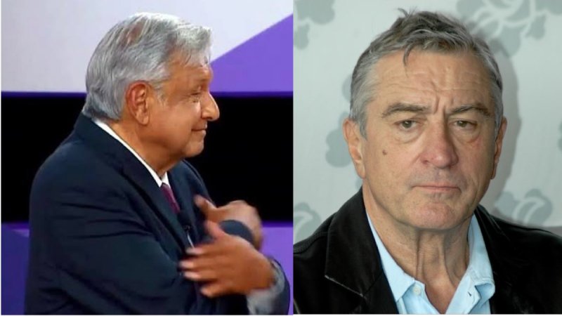 Criminales no pueden ser tratados con abrazos como plantea AMLO: De Niro