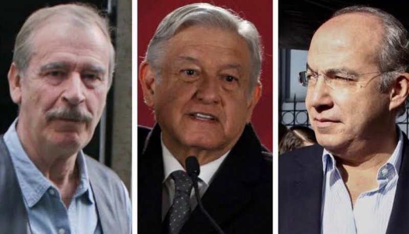 Artistas e intelectuales exigen a AMLO a quitar guardaespaldas a Fox y Calderón. 