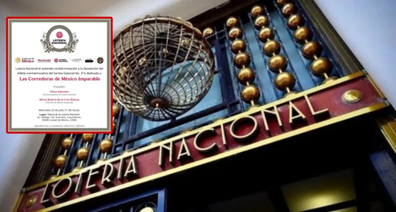 publicaciones/Lotería Nacional rendirá homenaje a Las Corredoras de México Imparable con billete especial