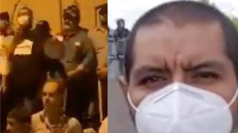 “Tumbaburros” aparece en mitin de la presa “La Boquilla” (VIDEO)