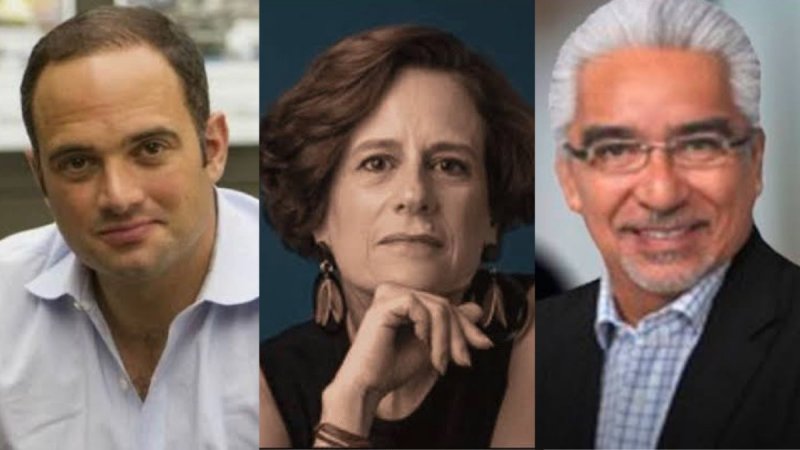 Ricardo Alemán, Denise Dresser y Krauze festejan provocación de Jorge Ramos a AMLO.
