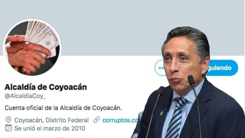 Amenazan de muerte a AMLO desde cuenta de alcaldía de Coyoacan, fue hackeada.