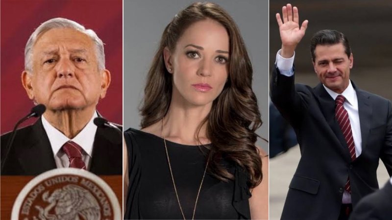 La “actriz” Laisha Wilkins compara a AMLO con EPN y sugiere que son lo mismo.