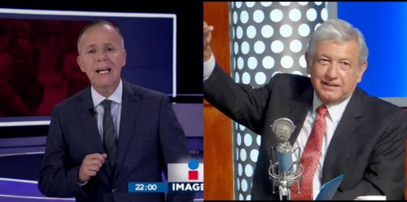 Ciro Gómez Leyva asegura que AMLO se desploma y presenta encuesta “patito”.