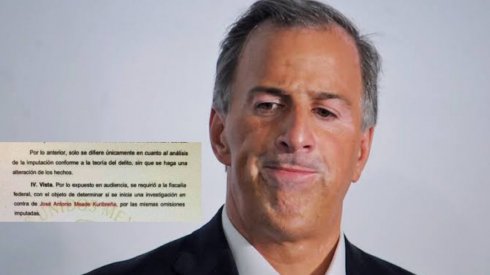 Juez pide a Fiscalía determinar si se debe investigar a Meade por los mismos delitos que Robles
