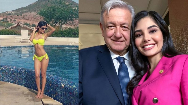 Geraldine, la diputada más bella de México y las fotos que casi nadie conoce. 