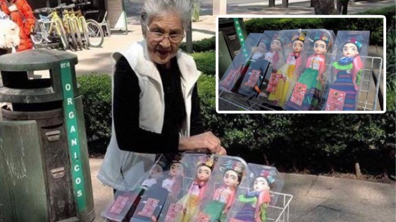 Abuelita se viraliza al vender hermosísimas “Friditas” que hace con sus propias manos.