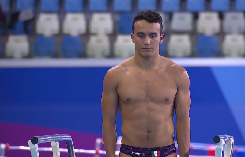 El mexicano Juan Celaya se llevó la medalla de oro con su último clavado