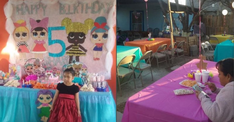 Nadie asiste a la fiesta de esta niña pero Facebook hace su magia y se hace un pachangón.