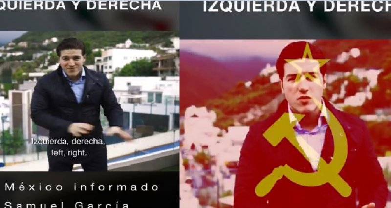Tachan de estupidez a Senador que “explicó” la diferencia entre izquierda y derecha política. 