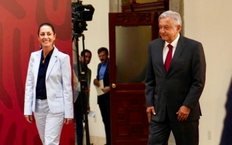 Sheinbaum y AMLO, siempre juntos, honestos y trabajando por México.