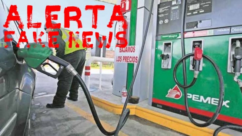 Medios y opositores difunden Fake News inventando “gasolinazo” de AMLO, ¡falso!