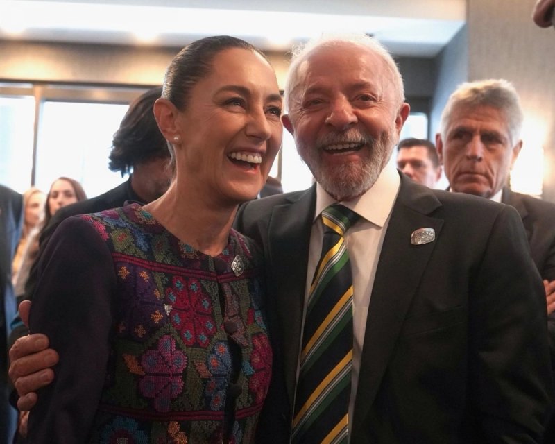 “Muito obrigado, querida Presidenta”: Lula agradece felicitación de Sheinbaum tras su victoria 
