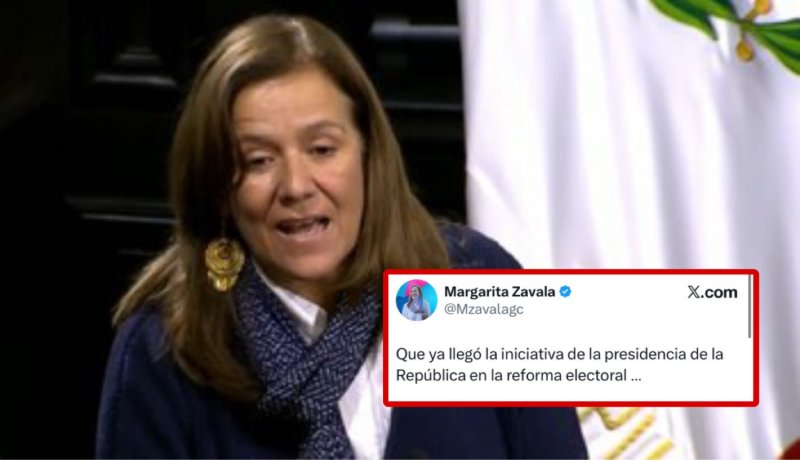 publicaciones/Tuit de Margarita Zavala desata burlas en redes sociales: “otra vez Margarinflas”