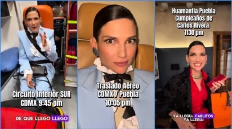 Le tunden a Natalia Jiménez por usar ambulancia con sirena prendida para ir a fiesta