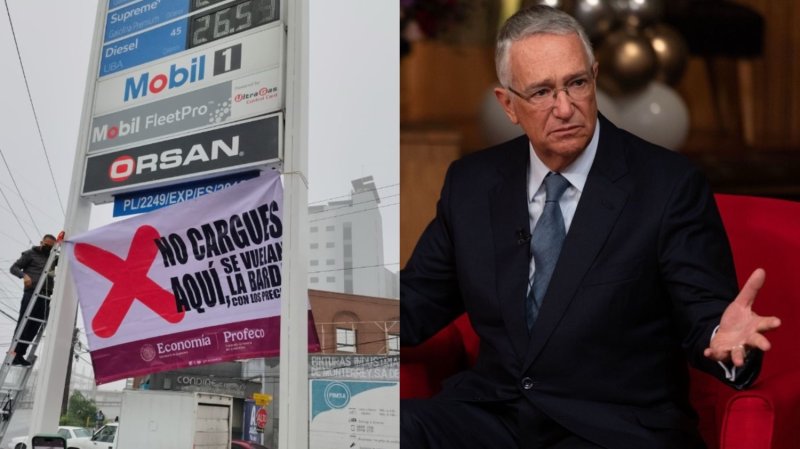 publicaciones/Salinas Pliego hace berrinche por mantas de PROFECO en gasolineras: “esto es extorsión”